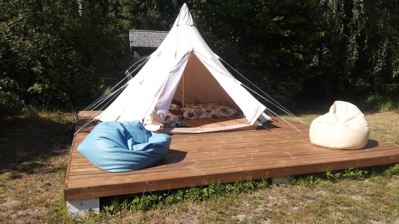 Готель Glamping Fluffy Horns - Glempings Pukainie Ragi Plienciems Екстер'єр фото